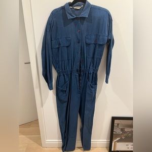 Vintage denim jumpsuit - Medium